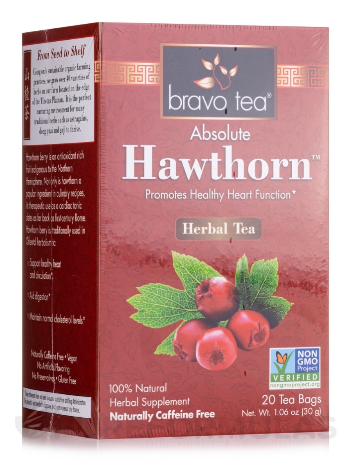 Absolute Hawthorn™ Herbal Tea - 20 Tea Bags