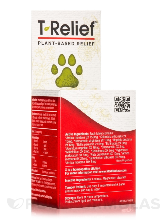 T-Relief™ Pet Pain Relief (Tablets) - 90 Tablets