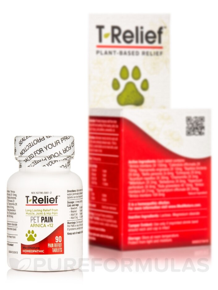 T-Relief™ Pet Pain Relief (Tablets) - 90 Tablets - Alternate View 1