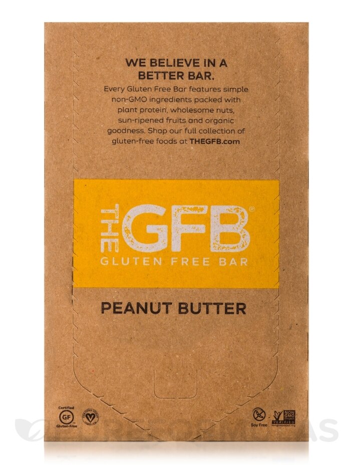 Peanut Butter Protein Bar - Box of 12 Bars (2.05 oz / 58 Grams each) - Alternate View 1