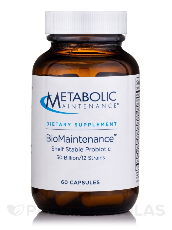 BioMaintenance™ Shelf Stable Probiotic 50 Billion / 12 Strains - 60 Capsules