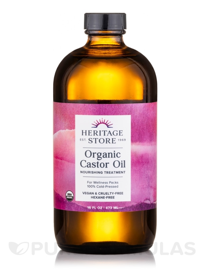Organic Castor Oil - 16 fl. oz (480 ml)