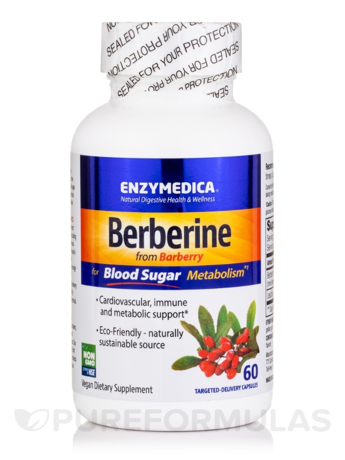 Berberine (from Barberry Seeds) - 60 Target-Delivery Capsules - Alternate View 2