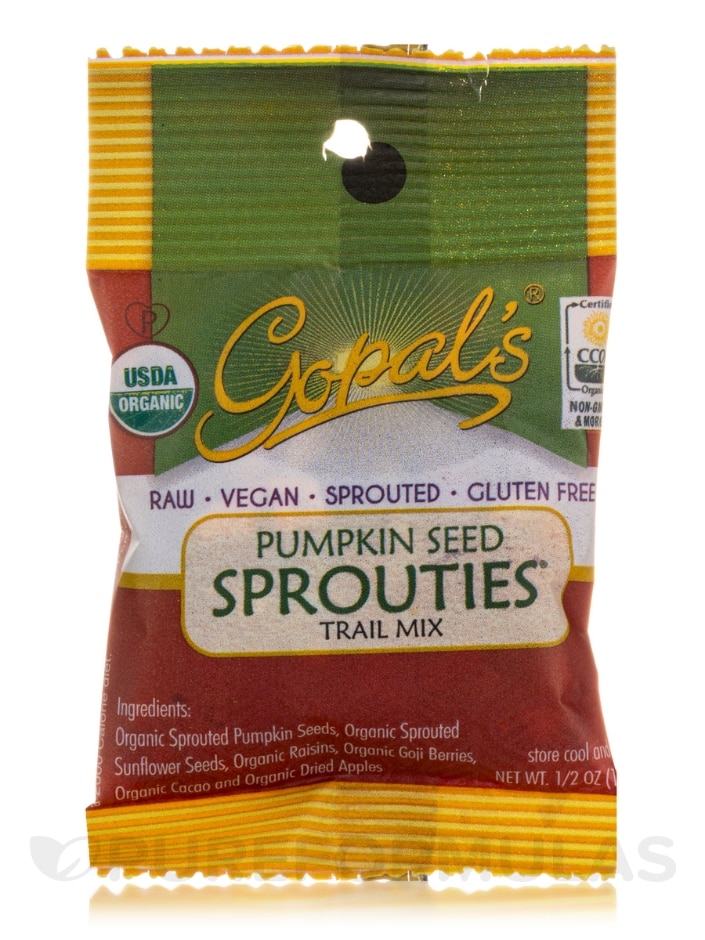 Sprouties® Organic Pumpkin Seeds, Trail Mix - 0.5 oz (14 Grams)