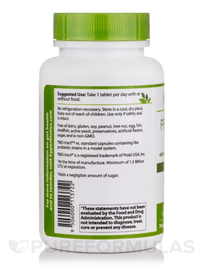 Glucose Support: Probiotic for Glucose Support - 60 Time-Release Tablets - Alternate View 2