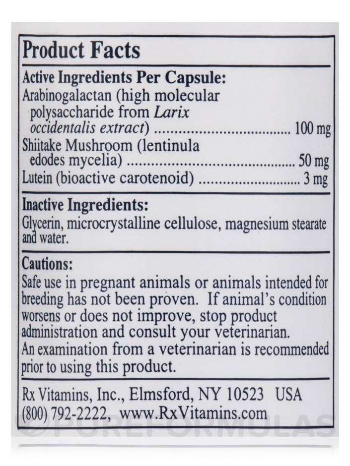 Immuno Support for Pets - 60 Capsules - Alternate View 4