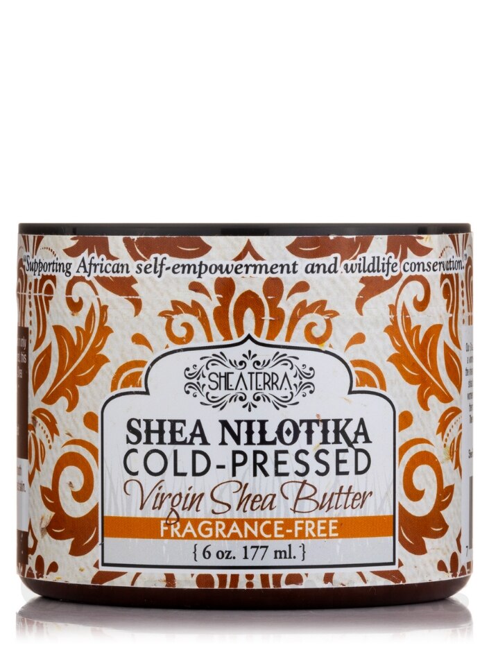 Shea Nilotik' Cold-Pressed Virgin Shea Butter - 6 oz (177 ml)