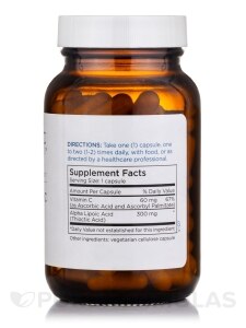 Alpha Lipoic Acid 300 mg - 90 Capsules - Alternate View 1