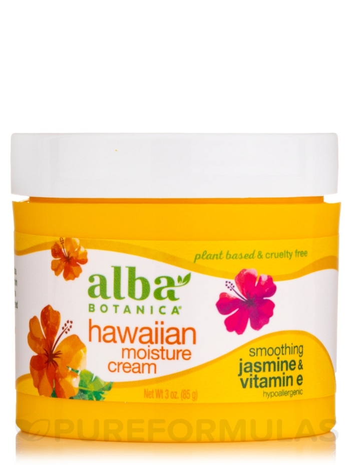 Hawaiian Moisture Cream Smoothing Jasmine & Vitamin E - 3 oz (85 Grams) - Alternate View 2