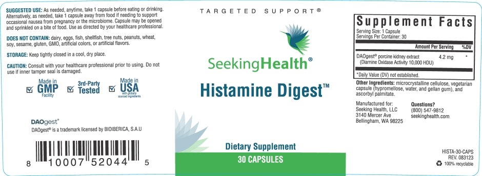 Histamine Digest (formerly Histamine Block) - 30 Capsules - Alternate View 1