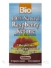 100% Natural Raspberry Ketone - 60 Vegetable Capsules - Alternate View 1