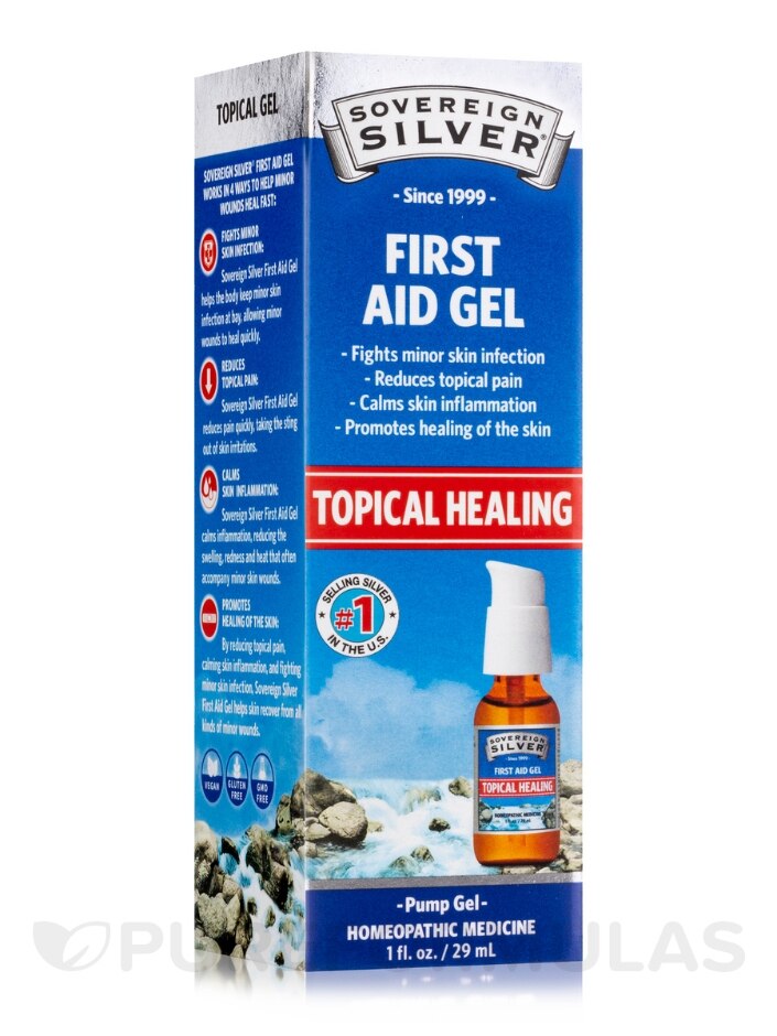 First Aid Gel - Topical Healing - 1 fl. oz (29 ml)