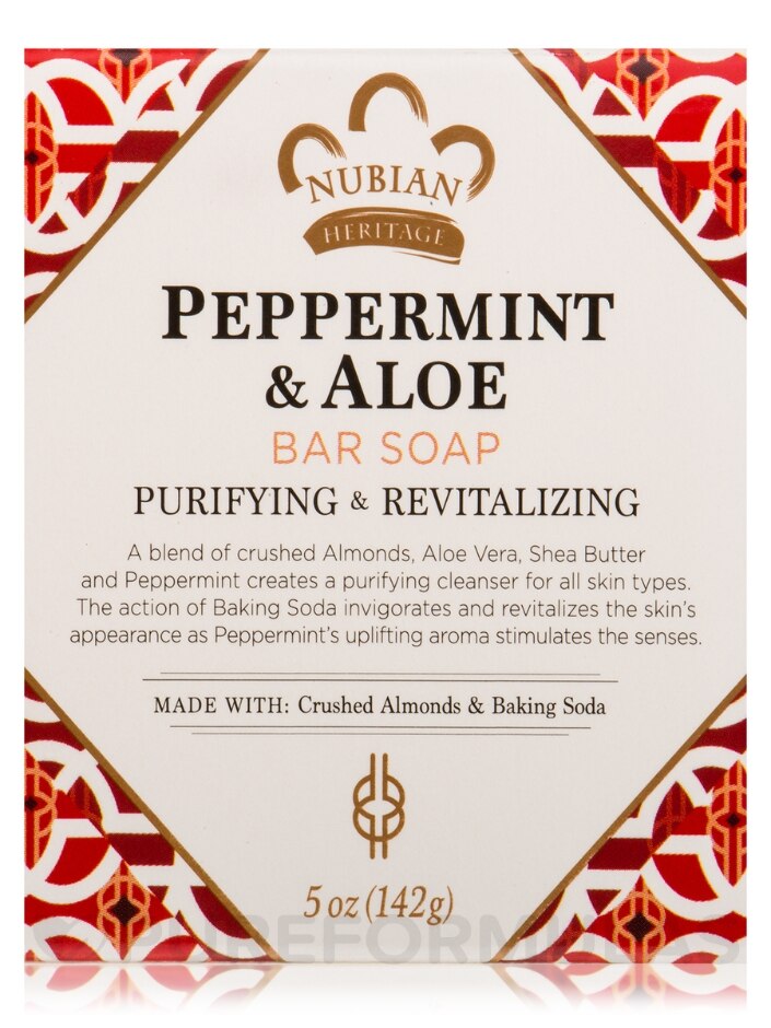 Peppermint & Aloe Bar Soap - 5 oz (141 Grams) - Alternate View 9
