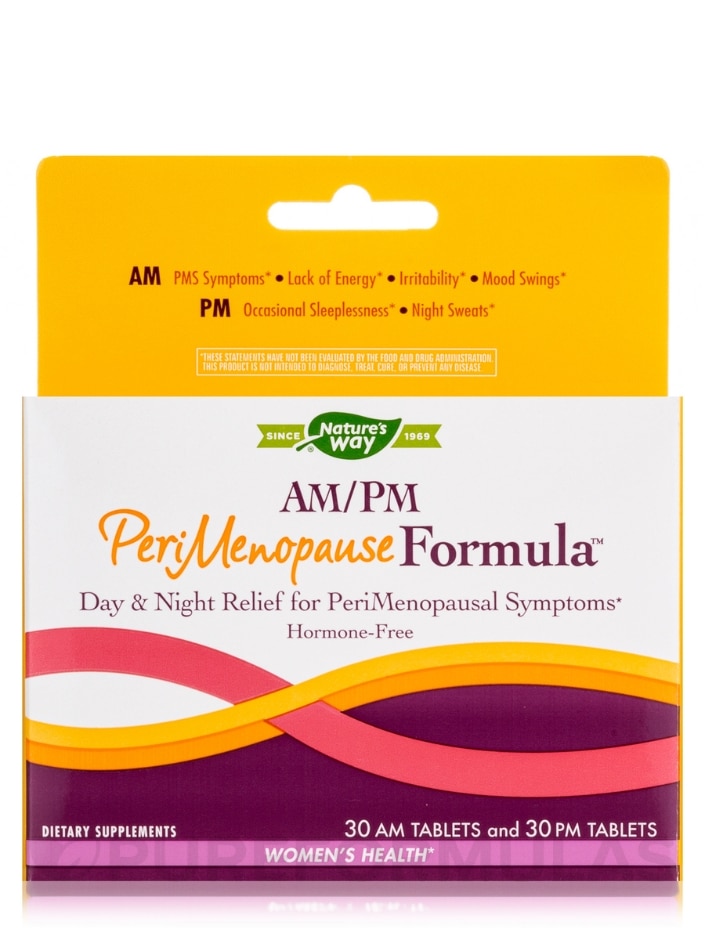 AM/PM PeriMenopause Formula™ - 30 AM Tablets and 30 PM Tablets - Alternate View 3