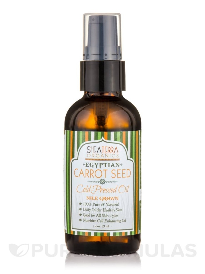 Egyptian Carrot Seed Oil - Cold Pressed Oil - 2 oz (59 ml)