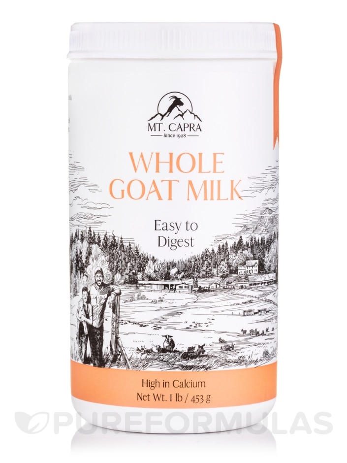 Whole Goat Milk Powder - CapraMilk - 1 lb (453 Grams)