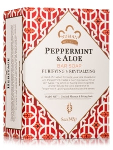 Peppermint & Aloe Bar Soap - 5 oz (141 Grams)