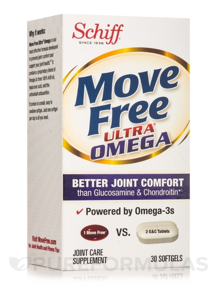 Move Free Ultra® Omega - 30 Softgels - Schiff