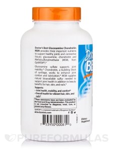 Glucosamine Chondroitin MSM with OptiMSM® - 240 Capsules - Alternate View 2