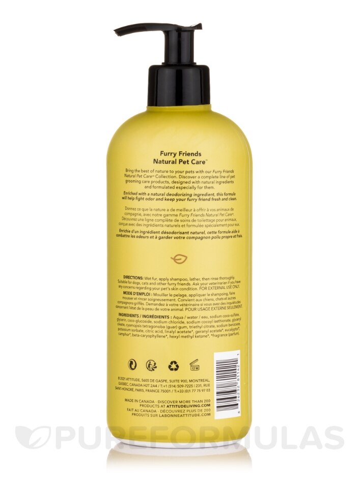 Natural Care Deodorizing Shampoo - Lavender - 16 fl. oz (473 ml) - Alternate View 1