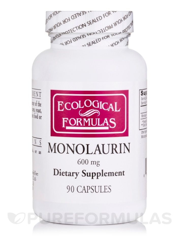 Monolaurin 600 mg - 90 Capsules