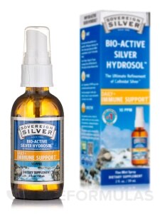 Bio-Active Silver Hydrosol 10 ppm - Immune Support - 2 fl. oz (59 ml) Fine Mist Spray - Alternate View 1
