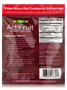 ActiFruit™ Cranberry Fruit Chew - 20 Soft Chews - Alternate View 2