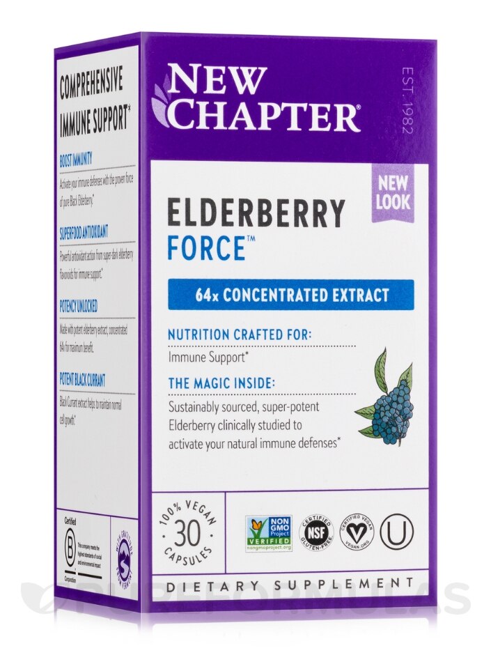 Elderberry Force™ - 30 Vegan Capsules