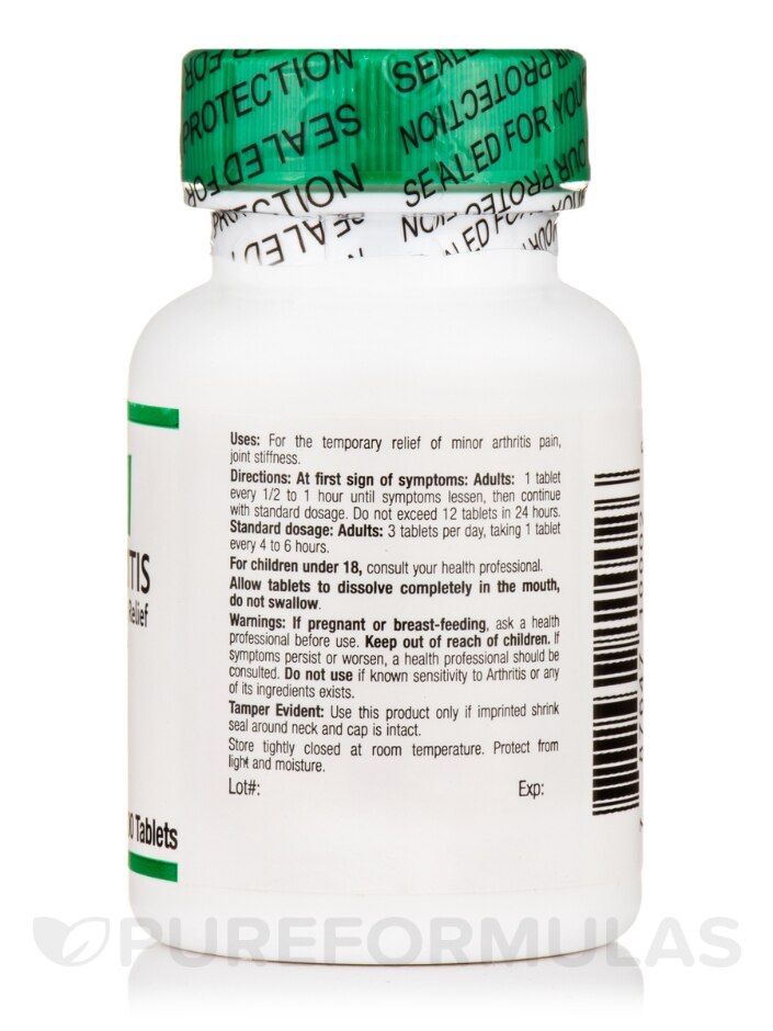 BHI Arthritis Pain Relief Tablets - 100 Tablets - Alternate View 1