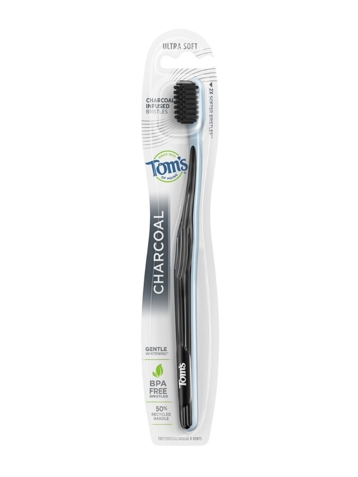 Charcoal Ultra Soft Toothbrush (Single) - 1 Toothbrush