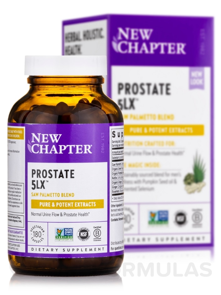 Supercritical Prostate 5LX™ - 180 Vegetarian Capsules - Alternate View 1