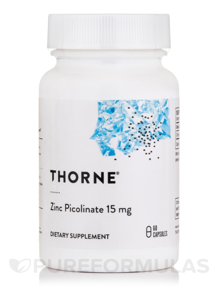 Zinc Picolinate 15 mg - 60 Capsules