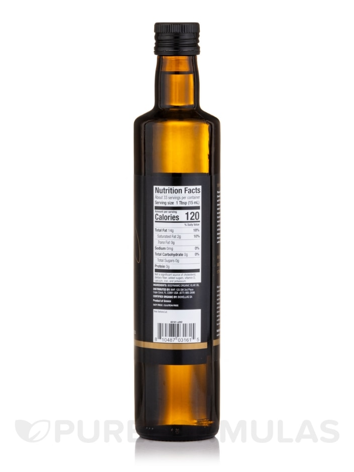 Biodynamic® Organic Extra Virgin Olive Oil - 16.9 fl. oz (500 ml) - Alternate View 1