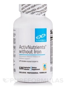 ActivNutrients® without Iron - 120 Vegetarian Capsules