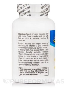 Purely-C (Wild & Raw) 700 mg - 90 Vegie Capsules - Alternate View 2