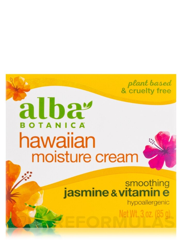Hawaiian Moisture Cream Smoothing Jasmine & Vitamin E - 3 oz (85 Grams) - Alternate View 3