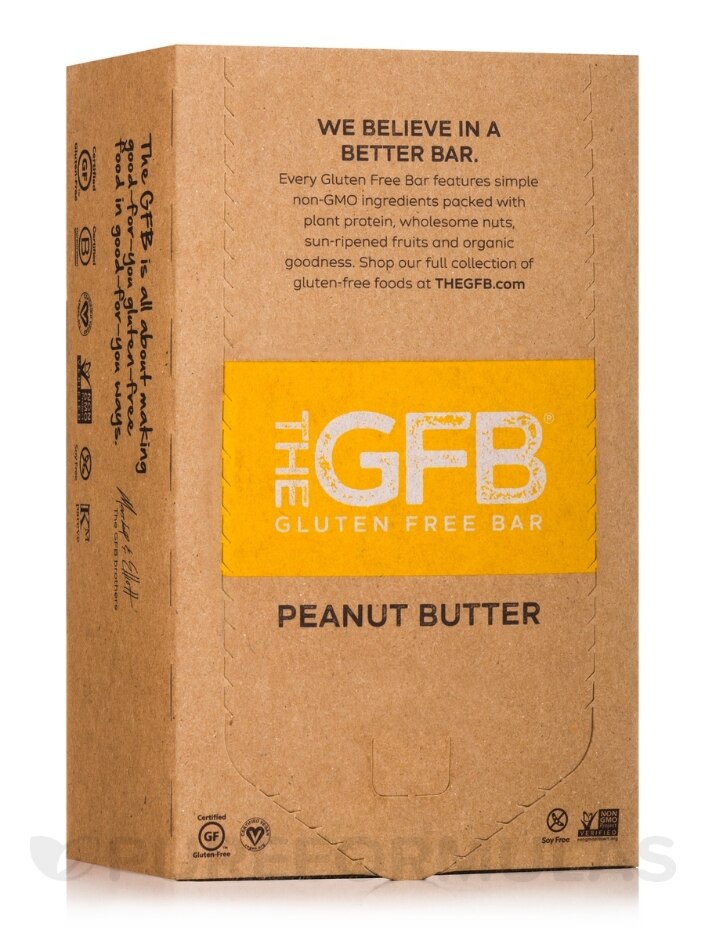 Peanut Butter Protein Bar - Box of 12 Bars (2.05 oz / 58 Grams each)