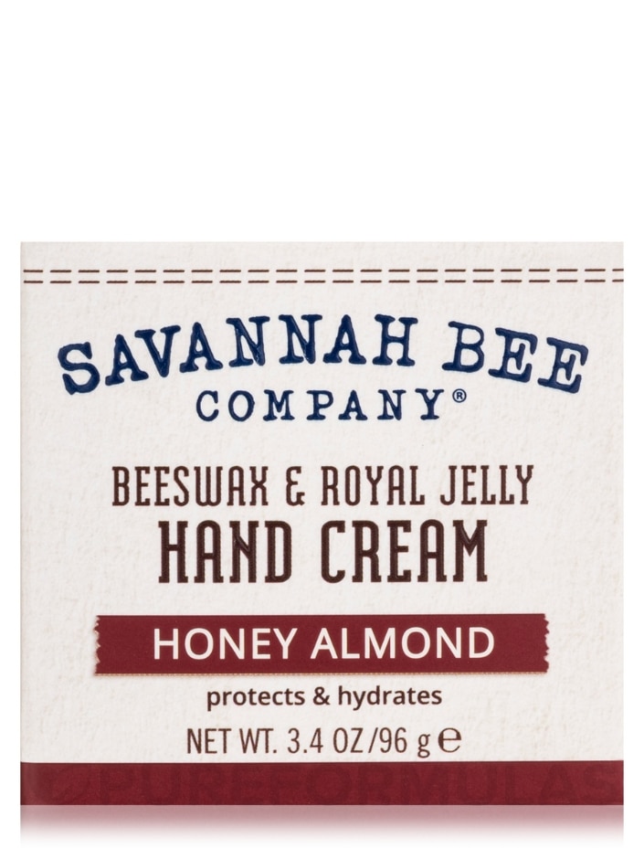 Beeswax & Royal Jelly Hand Cream - Honey Almond (Jar) - 3.4 oz (96 Grams) - Alternate View 3
