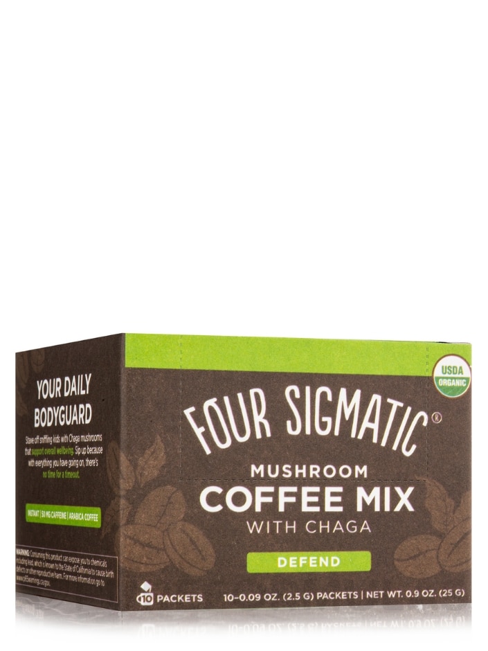 Mushroom Coffee Mix with Chaga - 10 Packets