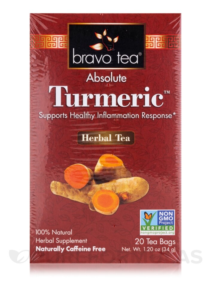Absolute Tumeric™ Herbal Tea - 20 Tea Bags - Alternate View 1