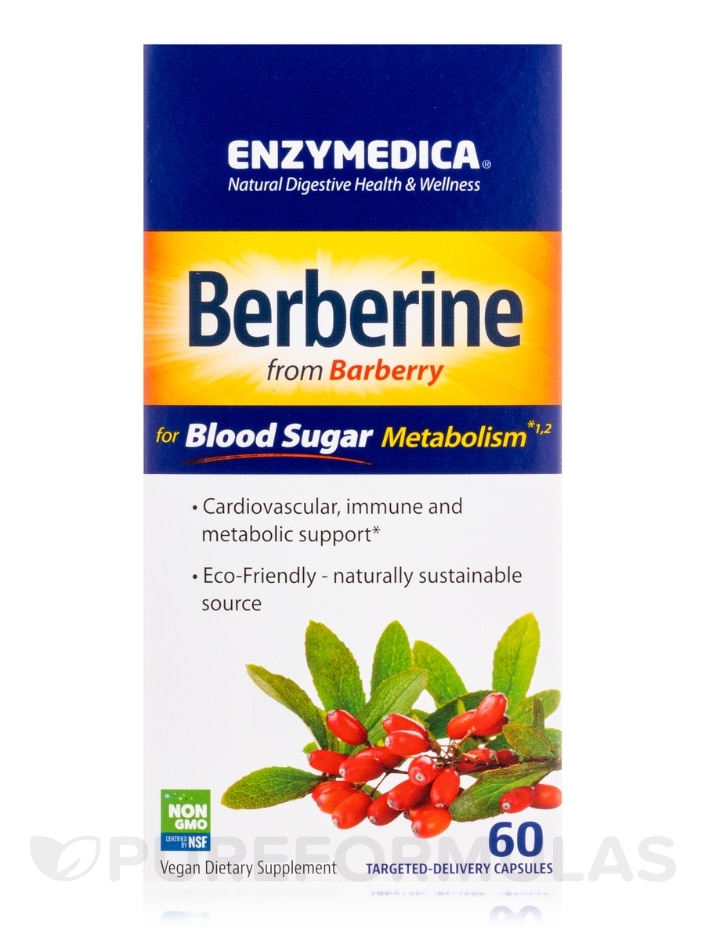 Berberine (from Barberry Seeds) - 60 Target-Delivery Capsules - Alternate View 3