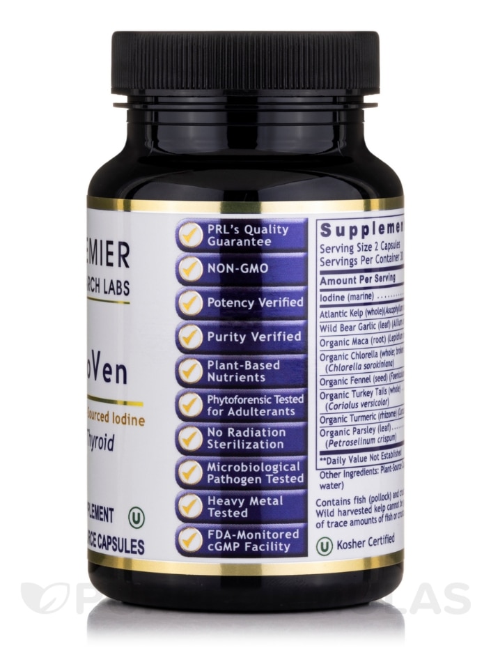 ThyroVen™ - 60 Plant-Source Capsules - Alternate View 1
