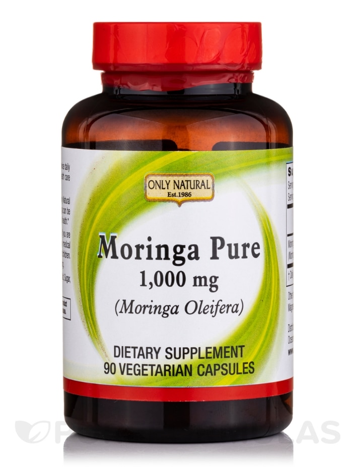 Moringa Pure 1000 mg - 90 Vegetarian Capsules