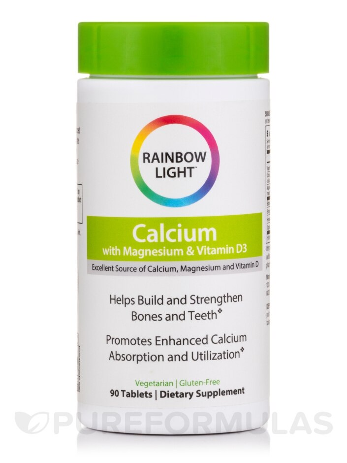 Calcium with Magnesium & Vitamin D3 - 90 Tablets