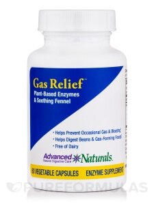 Gas Relief™ - 60 Vegetable Capsules
