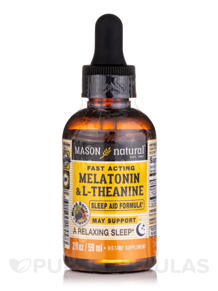 Melatonin + L-Theanine Liquid Drops