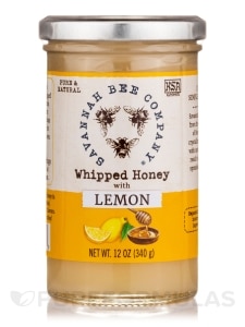 Whipped Honey with Lemon - 12 oz (340 Grams)